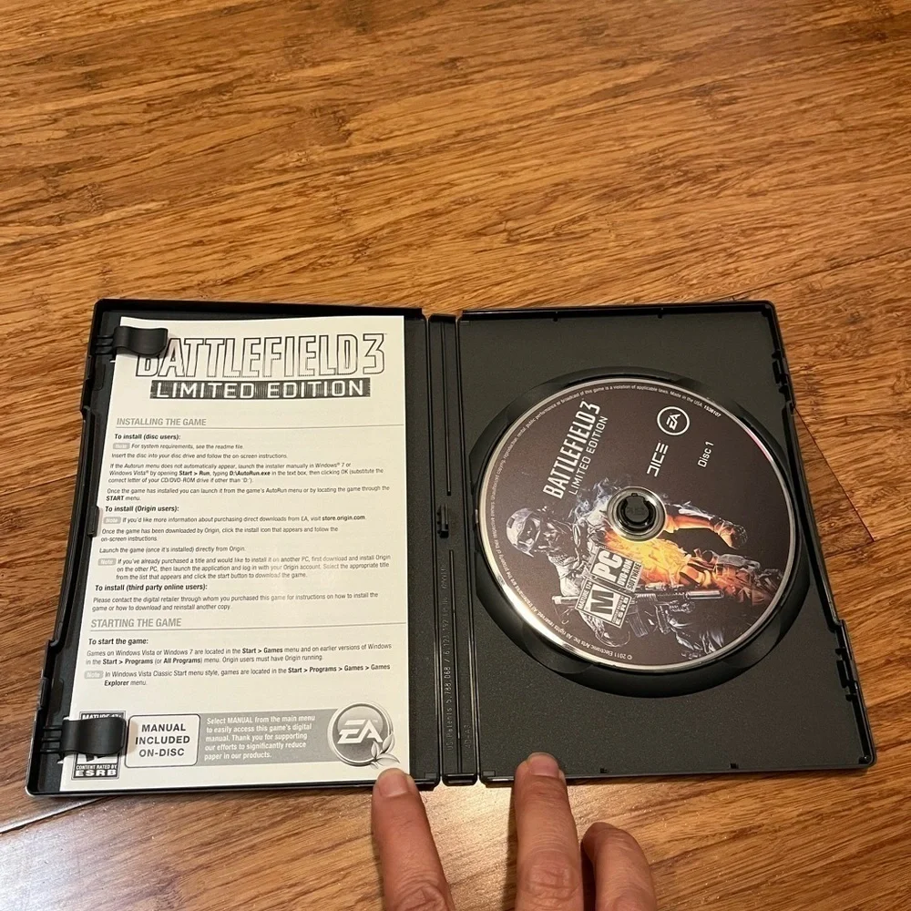 Battlefield Bad Company 2 AND Battlefield 3 Limited Edition DVD bundle.